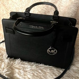 MICHAEL KORS Rayne Medium EW Satchel Leather